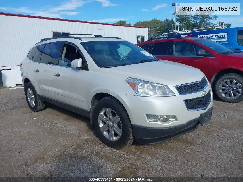 1GNKRJEDXCJ156732 2012 Chevrolet Traverse 2Lt