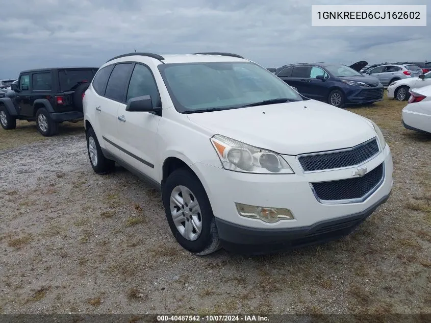 1GNKREED6CJ162602 2012 Chevrolet Traverse Ls