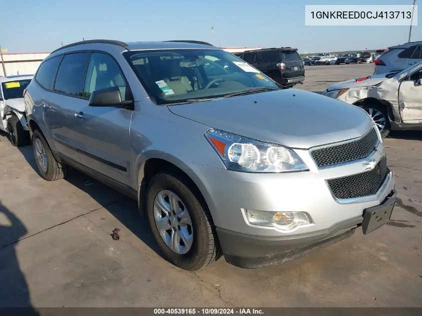 1GNKREED0CJ413713 2012 Chevrolet Traverse Ls