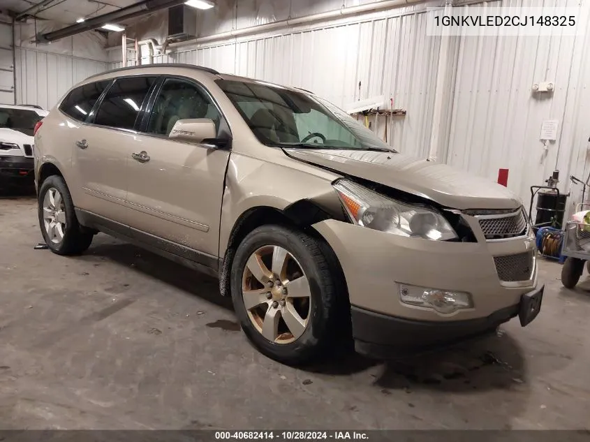 2012 Chevrolet Traverse Ltz VIN: 1GNKVLED2CJ148325 Lot: 40682414