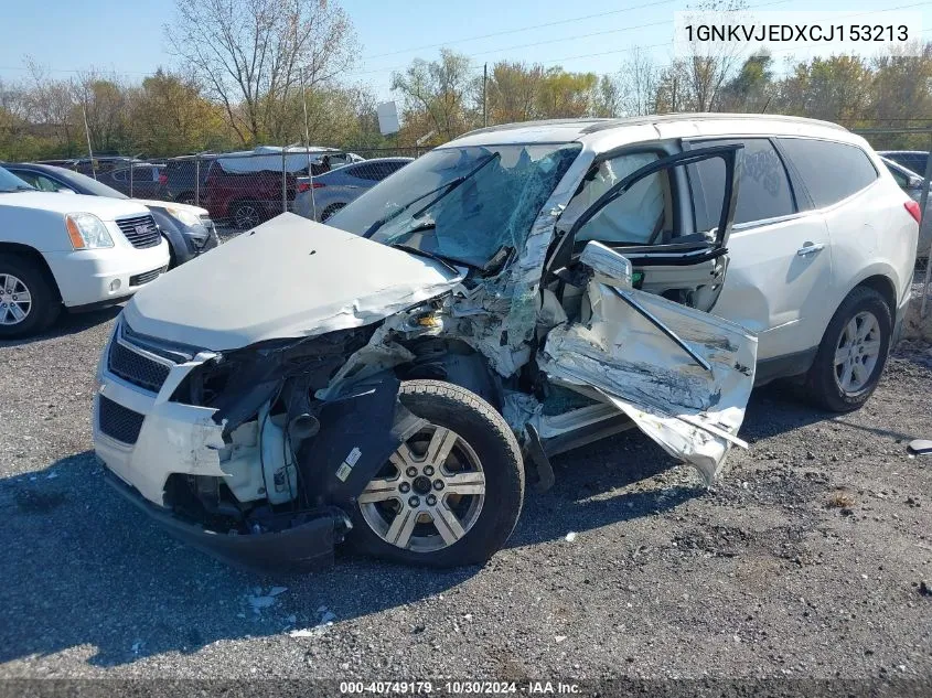 2012 Chevrolet Traverse 2Lt VIN: 1GNKVJEDXCJ153213 Lot: 40749179