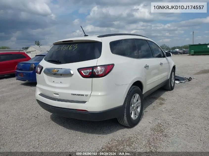 2013 Chevrolet Traverse 2Lt VIN: 1GNKRJKD1DJ174557 Lot: 39290163