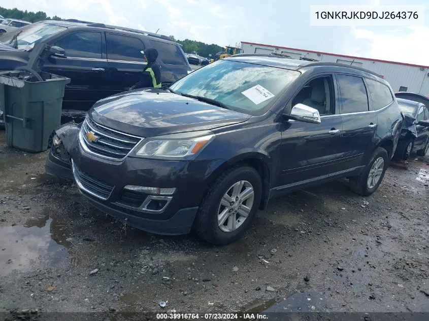 2013 Chevrolet Traverse 2Lt VIN: 1GNKRJKD9DJ264376 Lot: 39916764