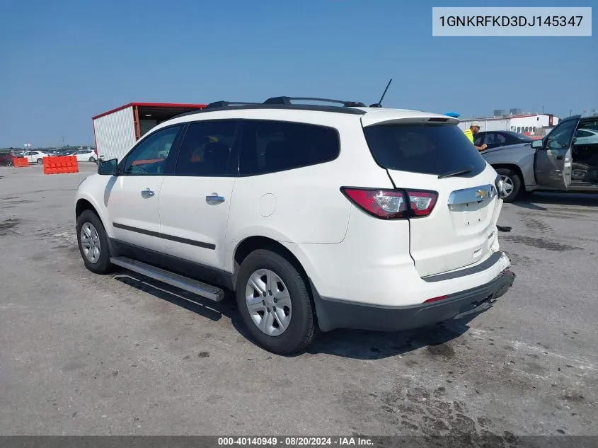 1GNKRFKD3DJ145347 2013 Chevrolet Traverse Ls