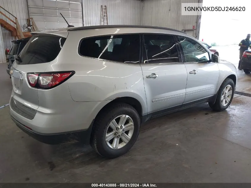 1GNKVGKD5DJ246620 2013 Chevrolet Traverse Lt