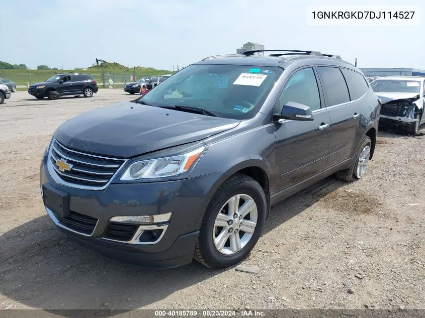 1GNKRGKD7DJ114527 2013 Chevrolet Traverse 1Lt