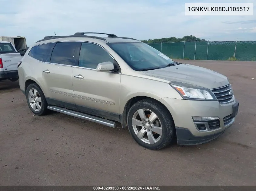 2013 Chevrolet Traverse Ltz VIN: 1GNKVLKD8DJ105517 Lot: 40209350