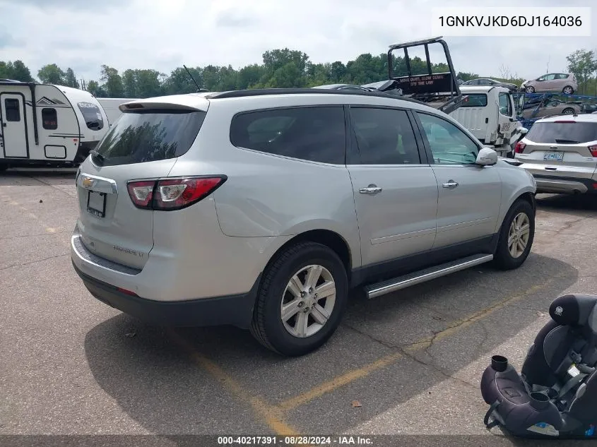 2013 Chevrolet Traverse 2Lt VIN: 1GNKVJKD6DJ164036 Lot: 40217391