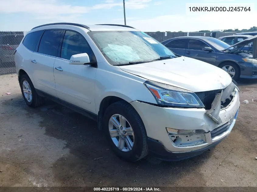 2013 Chevrolet Traverse 2Lt VIN: 1GNKRJKD0DJ245764 Lot: 40225719