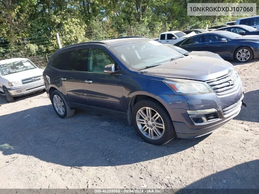 2013 Chevrolet Traverse Lt VIN: 1GNKRGKDXDJ107068 Lot: 40259085