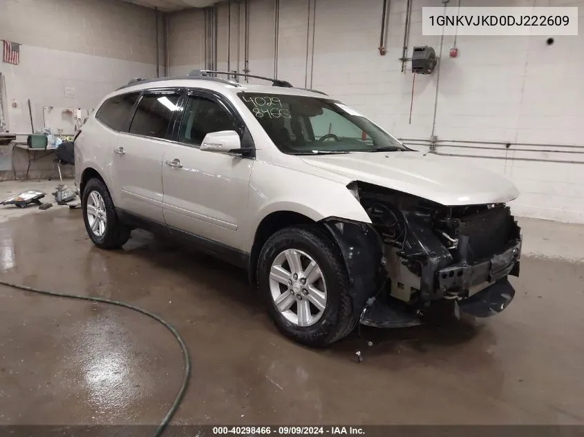 2013 Chevrolet Traverse 2Lt VIN: 1GNKVJKD0DJ222609 Lot: 40298466