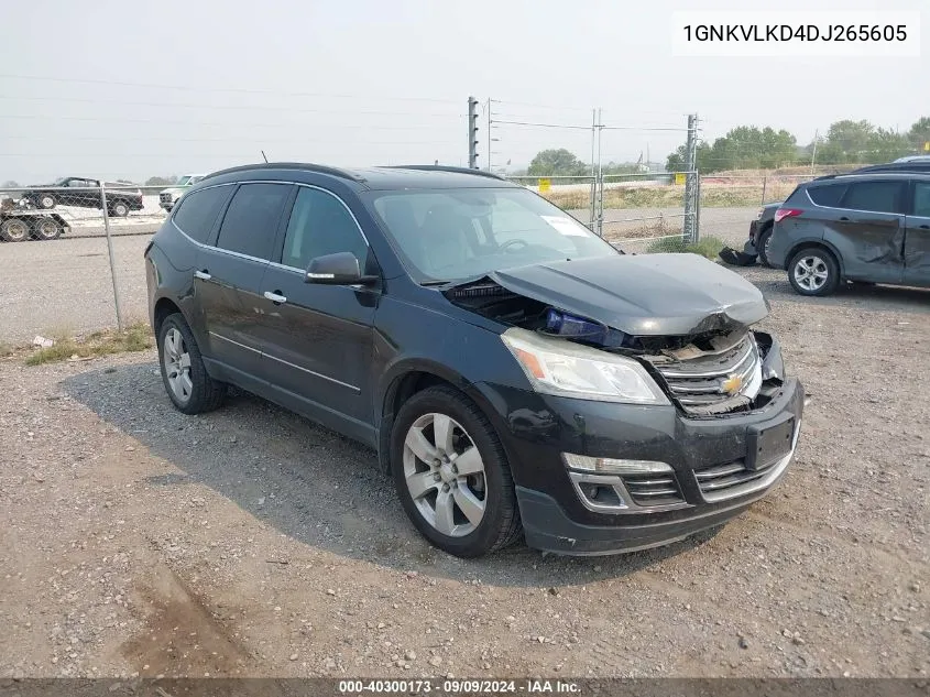 1GNKVLKD4DJ265605 2013 Chevrolet Traverse Ltz