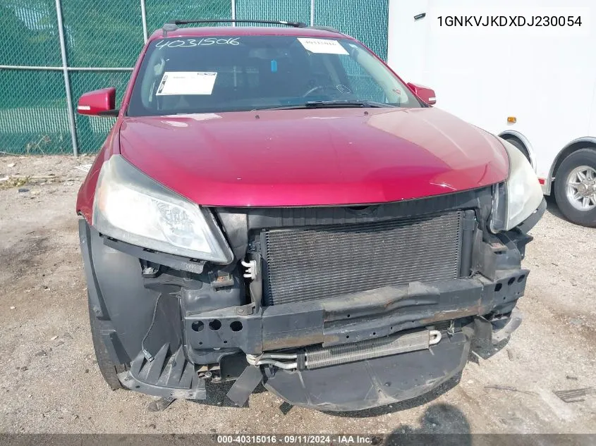 1GNKVJKDXDJ230054 2013 Chevrolet Traverse Lt