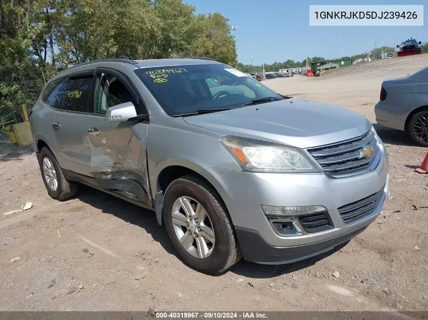 1GNKRJKD5DJ239426 2013 Chevrolet Traverse 2Lt