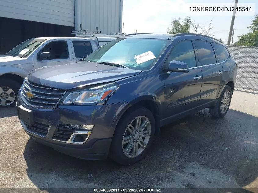 2013 Chevrolet Traverse 1Lt VIN: 1GNKRGKD4DJ245544 Lot: 40392811