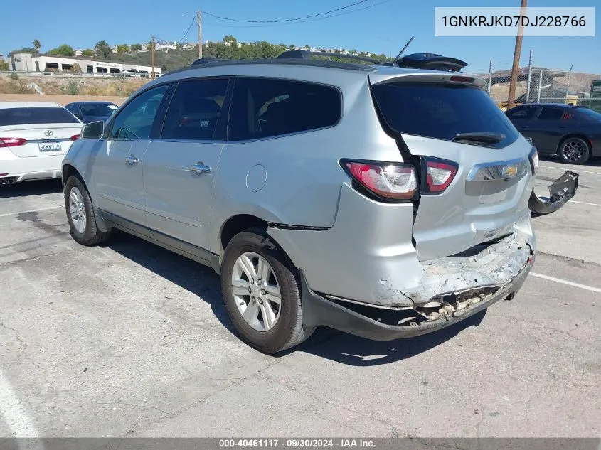 2013 Chevrolet Traverse 2Lt VIN: 1GNKRJKD7DJ228766 Lot: 40461117