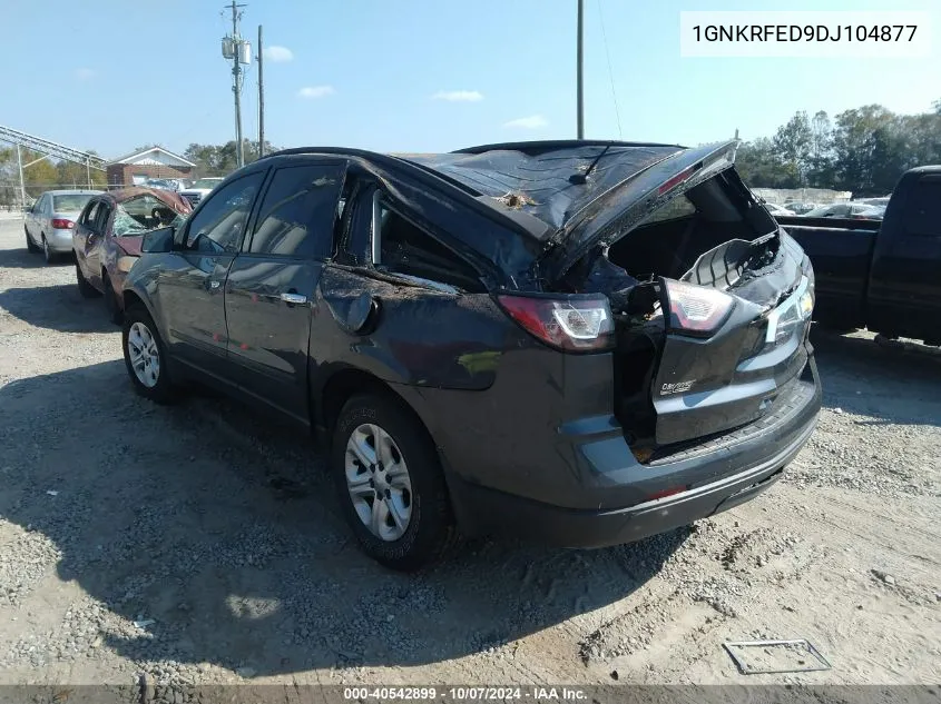 1GNKRFED9DJ104877 2013 Chevrolet Traverse Ls