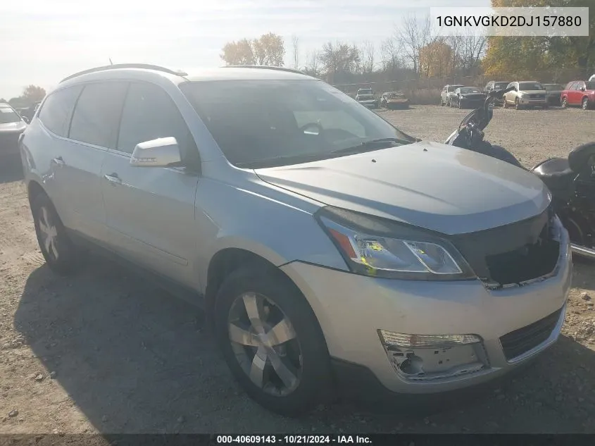 2013 Chevrolet Traverse Lt VIN: 1GNKVGKD2DJ157880 Lot: 40609143