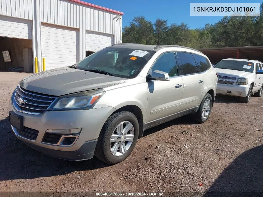 2013 Chevrolet Traverse 2Lt VIN: 1GNKRJKD3DJ101061 Lot: 40617886