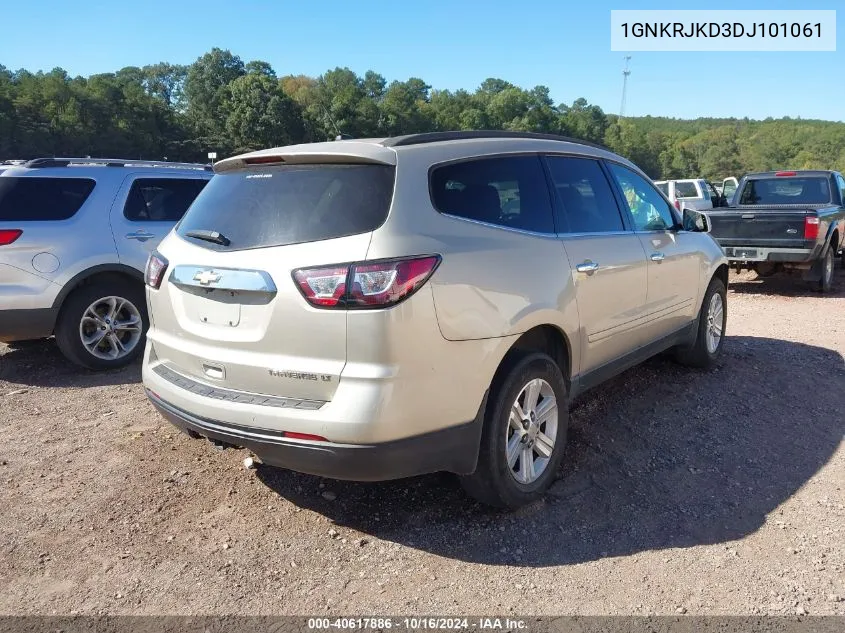 2013 Chevrolet Traverse 2Lt VIN: 1GNKRJKD3DJ101061 Lot: 40617886