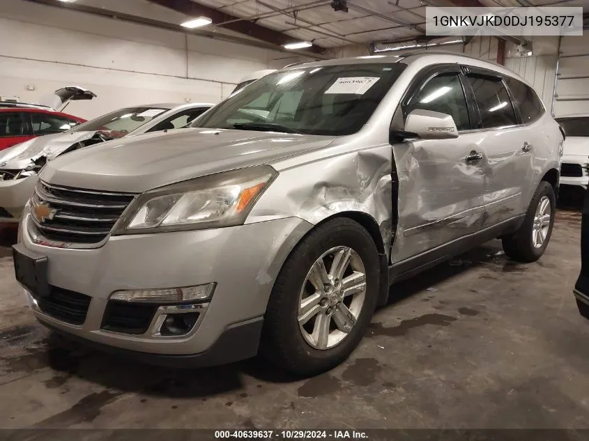 2013 Chevrolet Traverse 2Lt VIN: 1GNKVJKD0DJ195377 Lot: 40639637