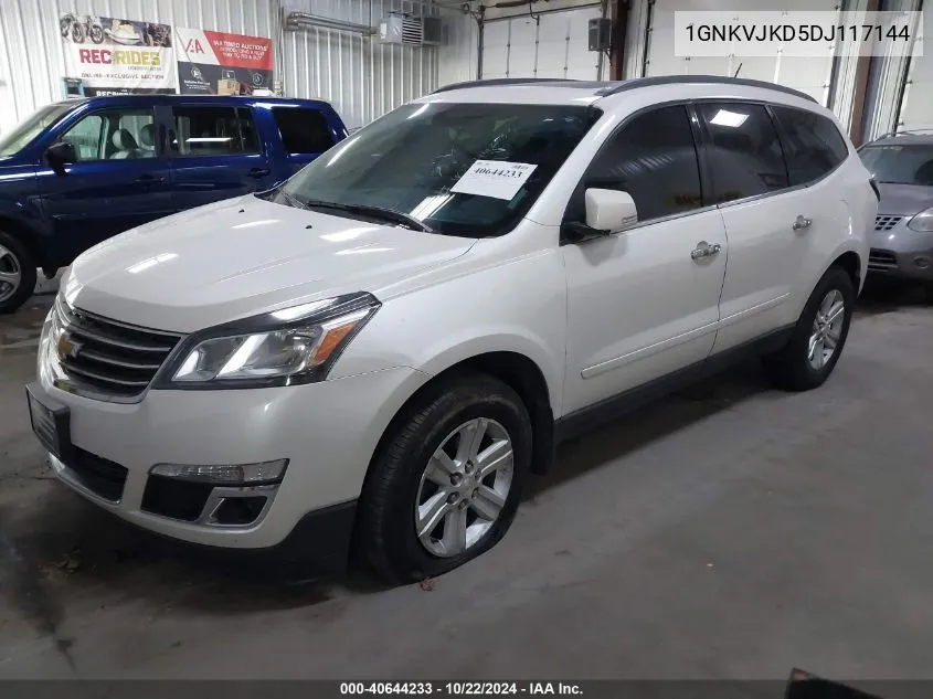 2013 Chevrolet Traverse 2Lt VIN: 1GNKVJKD5DJ117144 Lot: 40644233