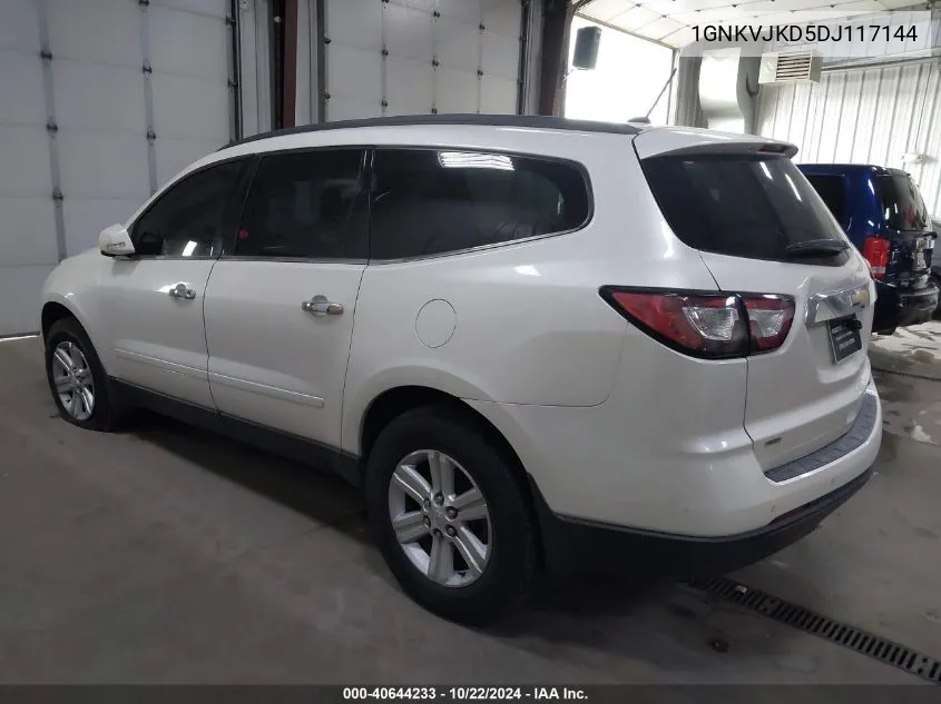 2013 Chevrolet Traverse 2Lt VIN: 1GNKVJKD5DJ117144 Lot: 40644233