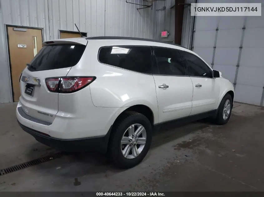 2013 Chevrolet Traverse 2Lt VIN: 1GNKVJKD5DJ117144 Lot: 40644233