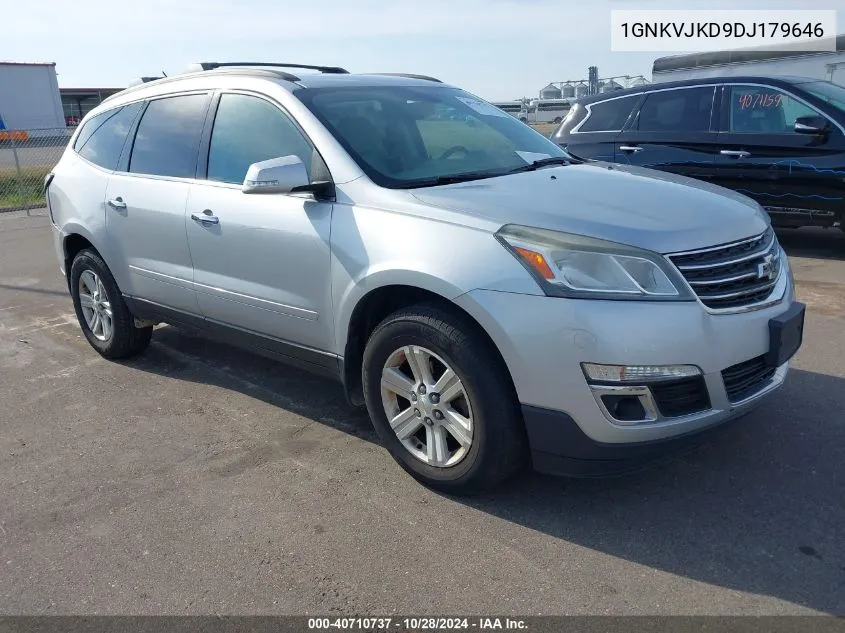 2013 Chevrolet Traverse 2Lt VIN: 1GNKVJKD9DJ179646 Lot: 40710737