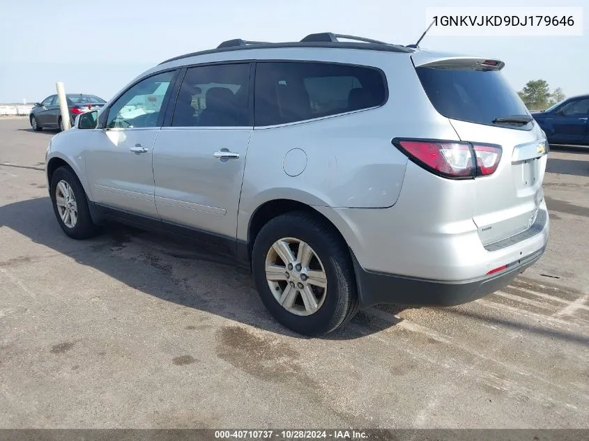 2013 Chevrolet Traverse 2Lt VIN: 1GNKVJKD9DJ179646 Lot: 40710737