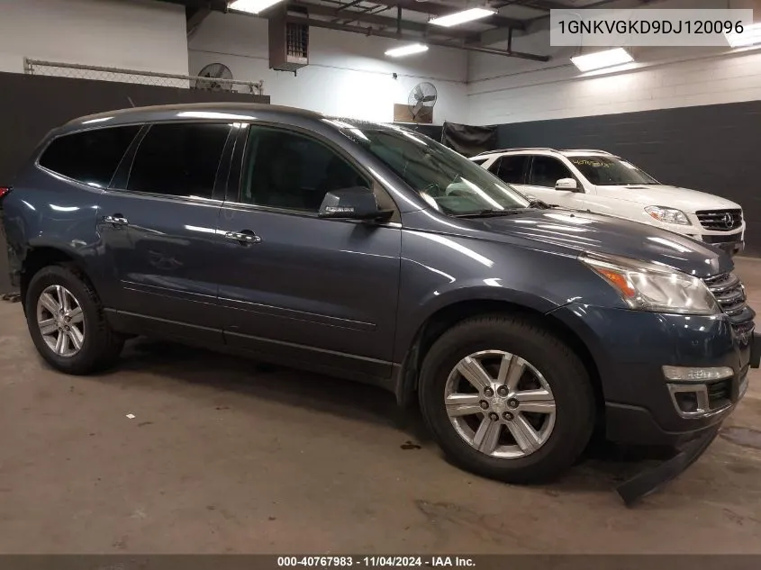 2013 Chevrolet Traverse 1Lt VIN: 1GNKVGKD9DJ120096 Lot: 40767983