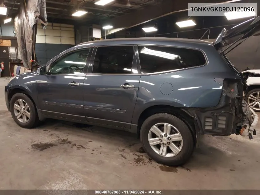 2013 Chevrolet Traverse 1Lt VIN: 1GNKVGKD9DJ120096 Lot: 40767983