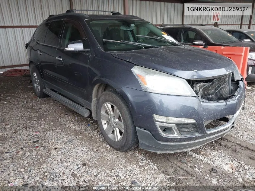 2013 Chevrolet Traverse 1Lt VIN: 1GNKRGKD8DJ269524 Lot: 40776645