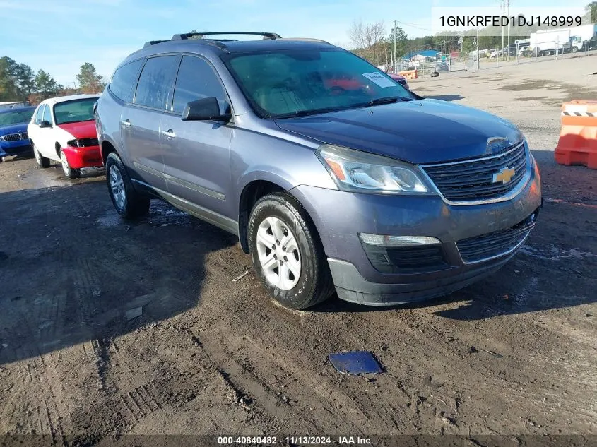 1GNKRFED1DJ148999 2013 Chevrolet Traverse Ls