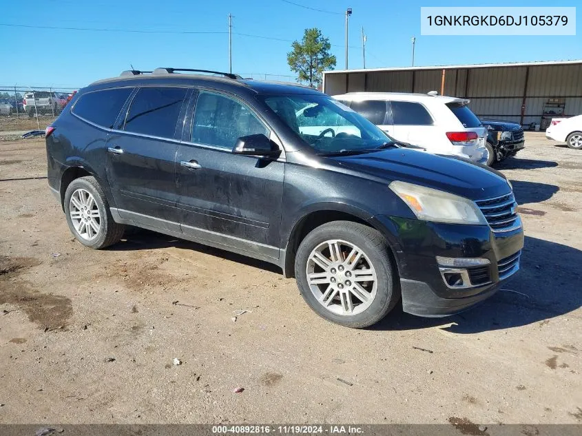 2013 Chevrolet Traverse 1Lt VIN: 1GNKRGKD6DJ105379 Lot: 40892816