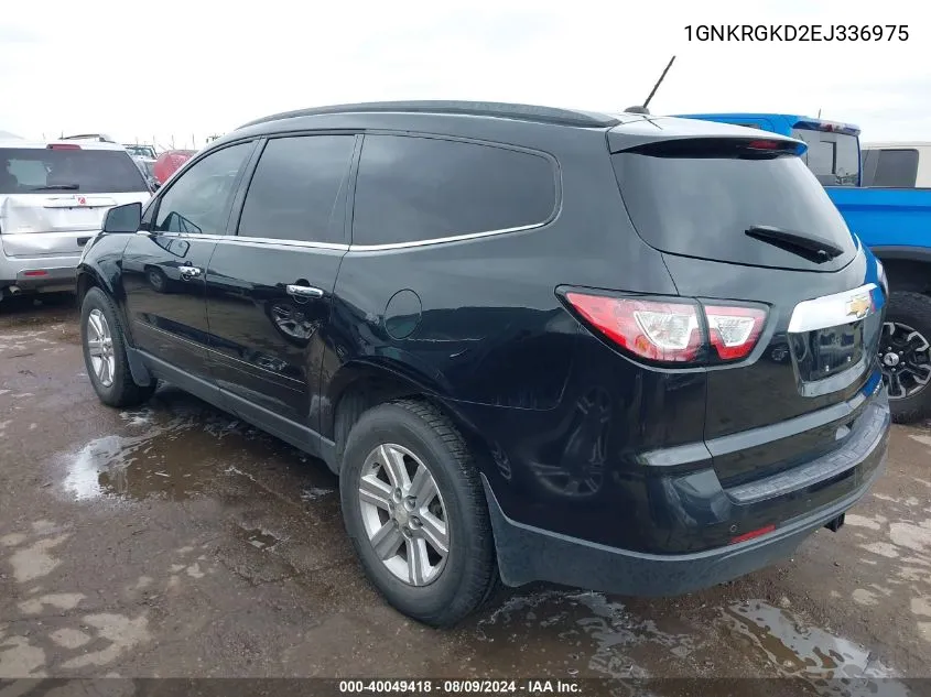 1GNKRGKD2EJ336975 2014 Chevrolet Traverse 1Lt