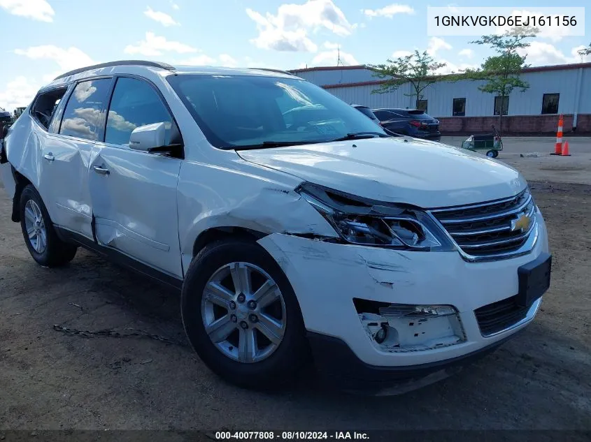 2014 Chevrolet Traverse 1Lt VIN: 1GNKVGKD6EJ161156 Lot: 40077808