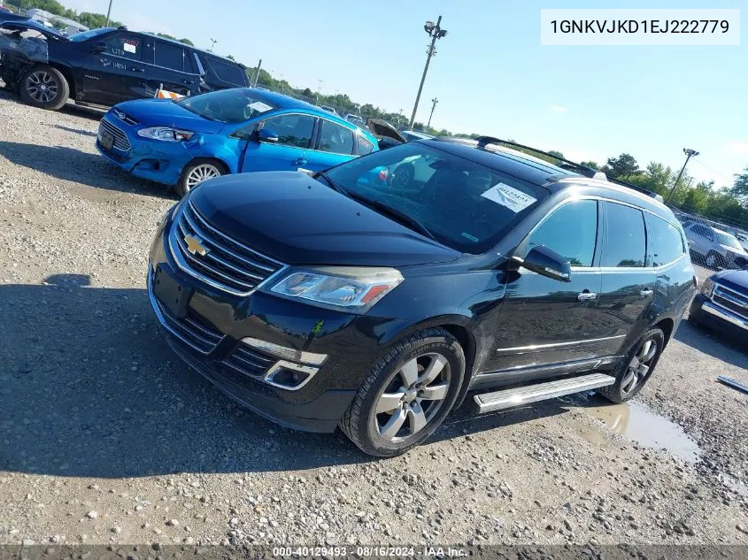 2014 Chevrolet Traverse Ltz VIN: 1GNKVJKD1EJ222779 Lot: 40129493