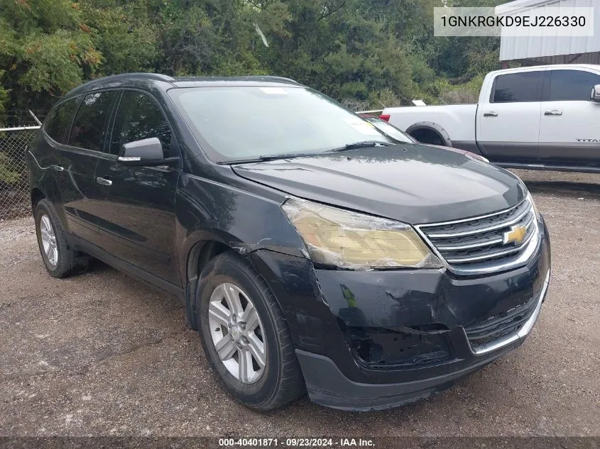 1GNKRGKD9EJ226330 2014 Chevrolet Traverse Lt