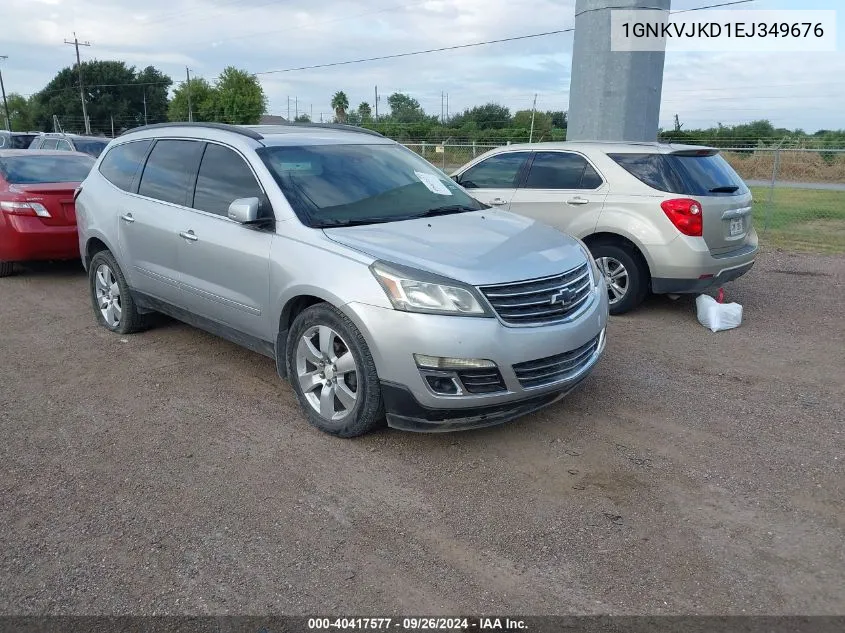 2014 Chevrolet Traverse Ltz VIN: 1GNKVJKD1EJ349676 Lot: 40417577