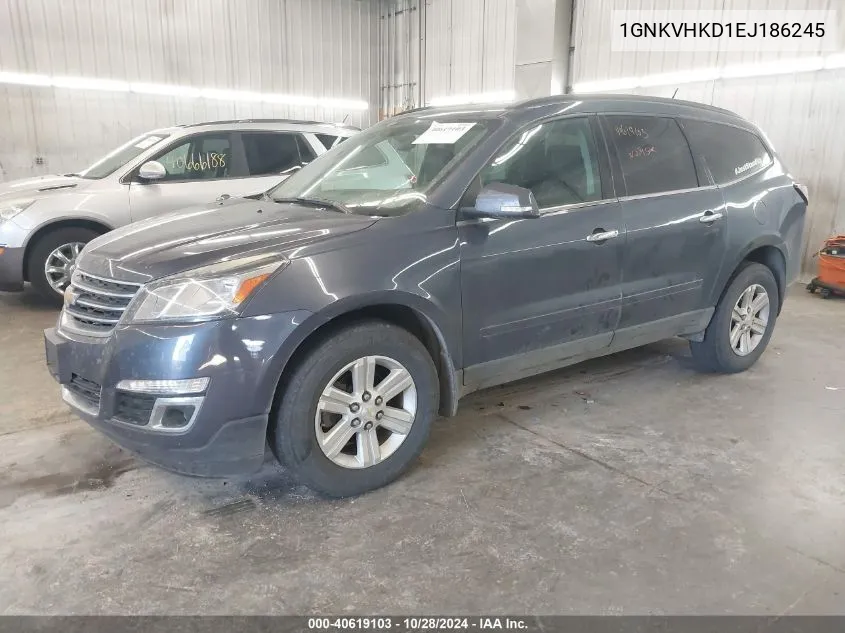 1GNKVHKD1EJ186245 2014 Chevrolet Traverse Lt