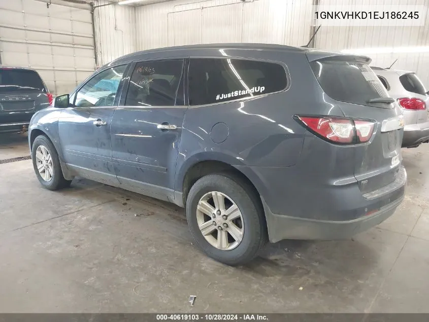 1GNKVHKD1EJ186245 2014 Chevrolet Traverse Lt