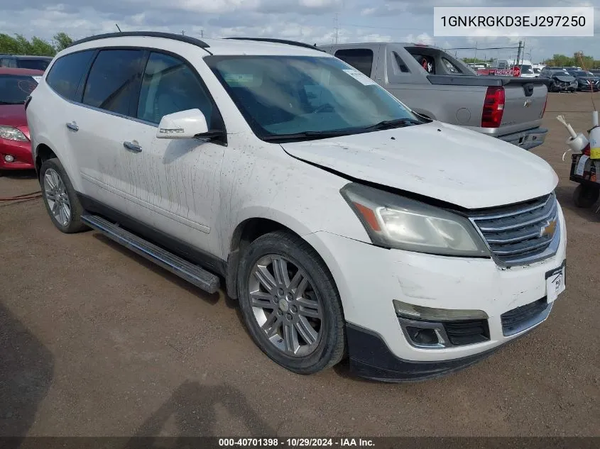 2014 Chevrolet Traverse 1Lt VIN: 1GNKRGKD3EJ297250 Lot: 40701398