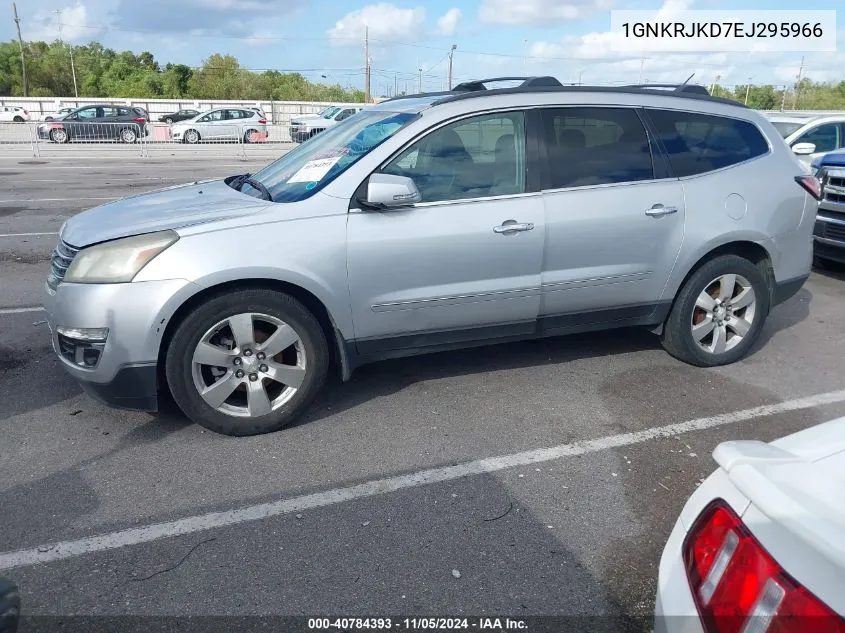 2014 Chevrolet Traverse Ltz VIN: 1GNKRJKD7EJ295966 Lot: 40784393