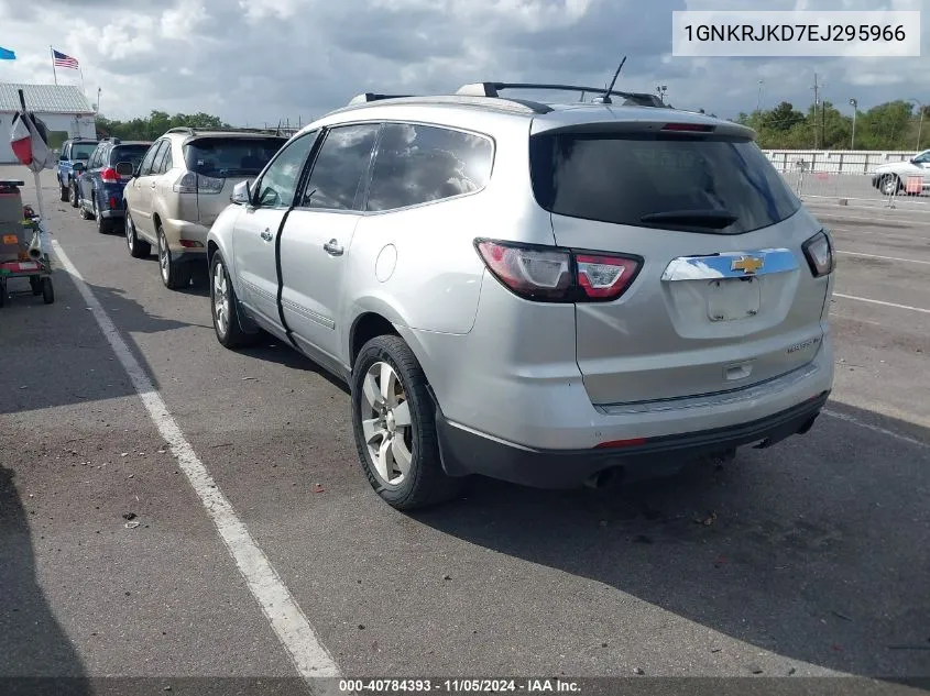 2014 Chevrolet Traverse Ltz VIN: 1GNKRJKD7EJ295966 Lot: 40784393