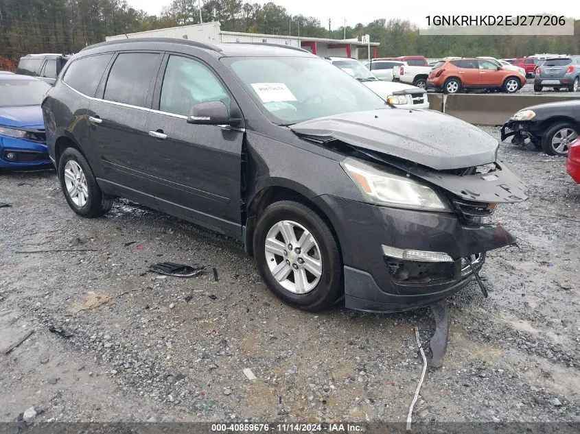 2014 Chevrolet Traverse 2Lt VIN: 1GNKRHKD2EJ277206 Lot: 40859676