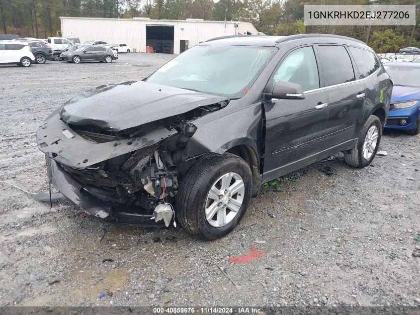 2014 Chevrolet Traverse 2Lt VIN: 1GNKRHKD2EJ277206 Lot: 40859676