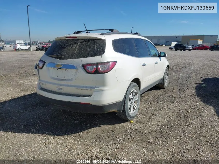 1GNKVHKDXFJ130659 2015 Chevrolet Traverse