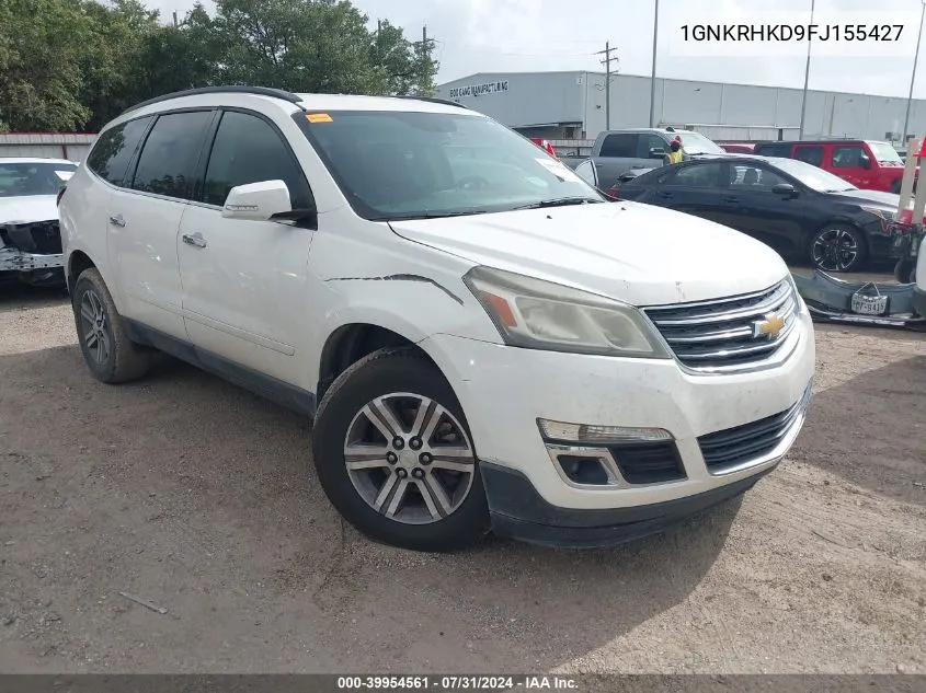 1GNKRHKD9FJ155427 2015 Chevrolet Traverse 2Lt