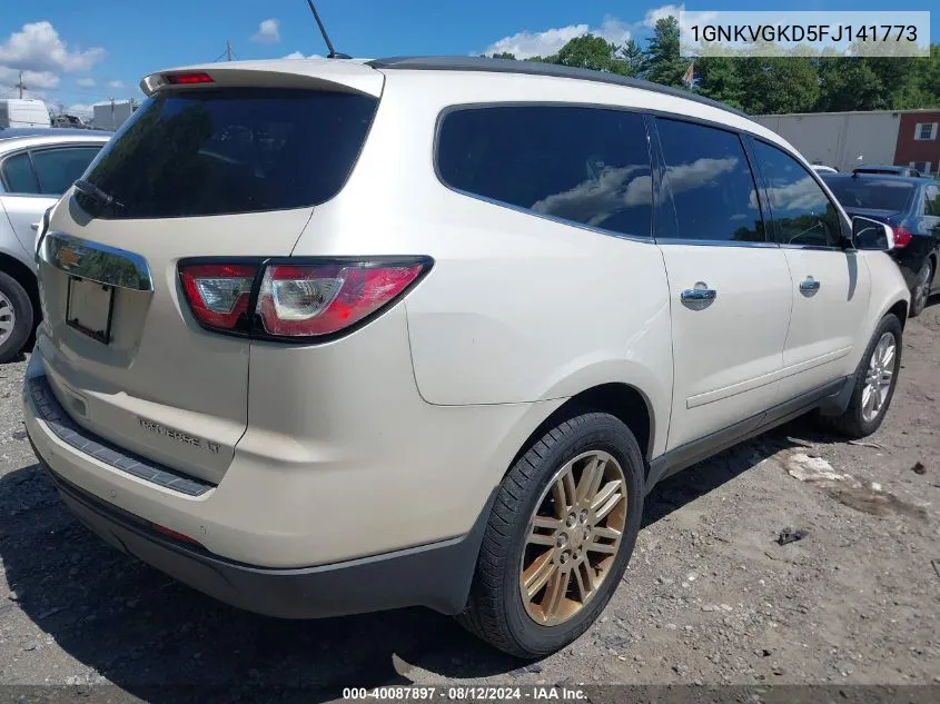 1GNKVGKD5FJ141773 2015 Chevrolet Traverse 1Lt